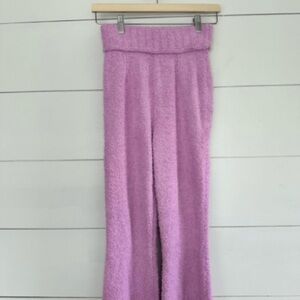Cozy Purple Fleece Pants